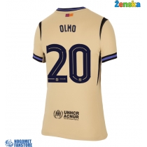 Barcelona Dani Olmo #20 Gostujuci Dres za Ženska 2025-26 Kratak Rukav